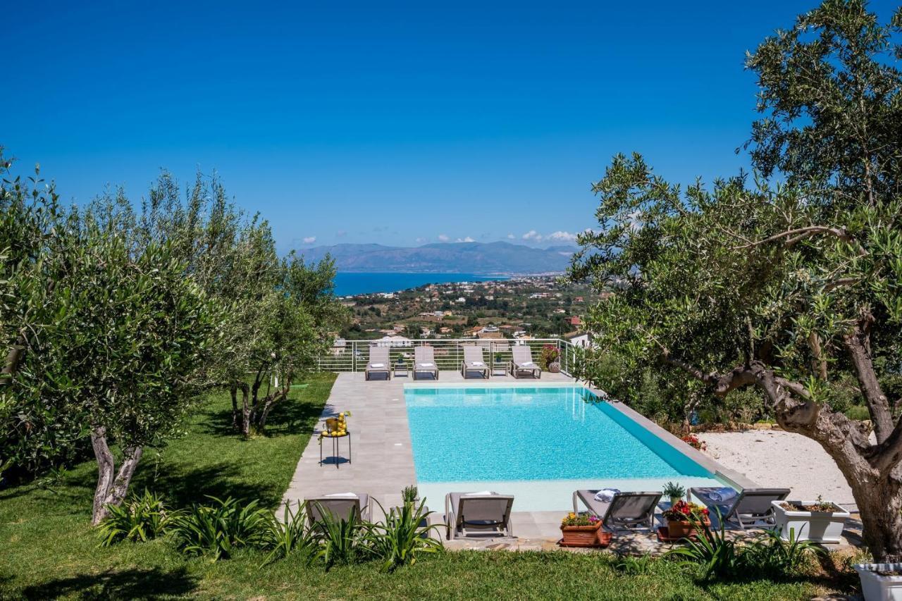 Villa Maria Con Piscina E Vista Mare Castellammare del Golfo Eksteriør bilde