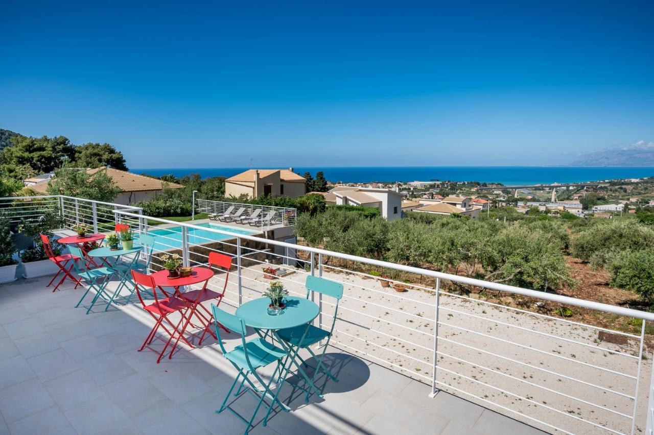 Villa Maria Con Piscina E Vista Mare Castellammare del Golfo Eksteriør bilde