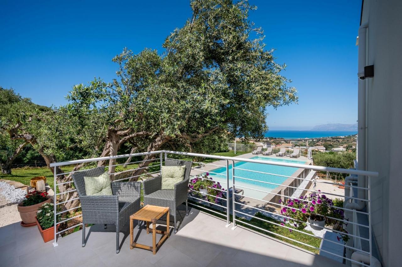 Villa Maria Con Piscina E Vista Mare Castellammare del Golfo Eksteriør bilde